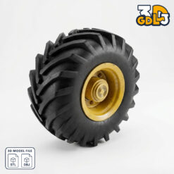 Tractor wheels 3D printing model