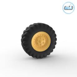 Heavy truck wheel - 3D printable model