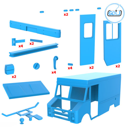 Step Van - 3D printable model - Image 6