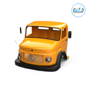 Mercedes-Benz Truck Cabin 3D Printable Model