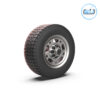 High-detail GMC Van Wheel STL preview