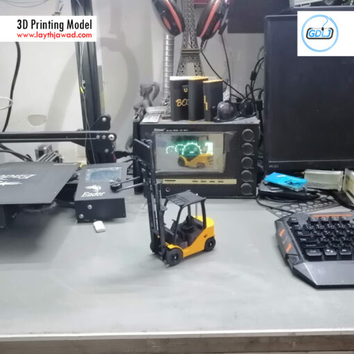 Clark S20 53 Forklift Truck – 3D Printable Model - Image 11