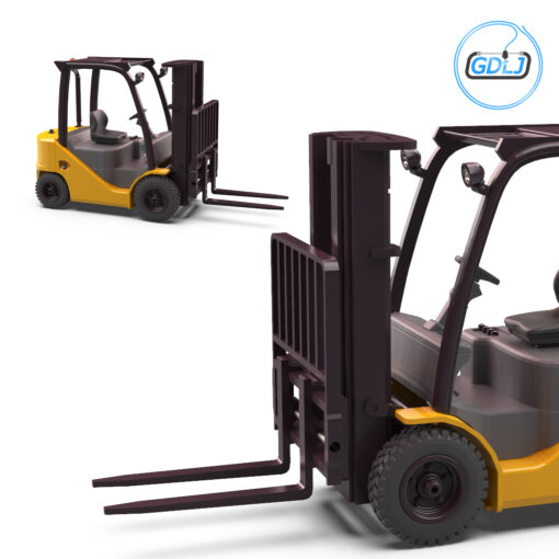 Clark S20 53 Forklift Truck – 3D Printable Model - Image 3