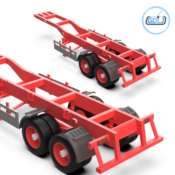 3D Printable Truck Trailer Model – 71 Parts for 3D Printing - Image 3