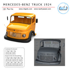 mercedes cabin 3d print model