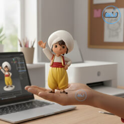 Alternative view of Sinbad 3D Printable Character Model