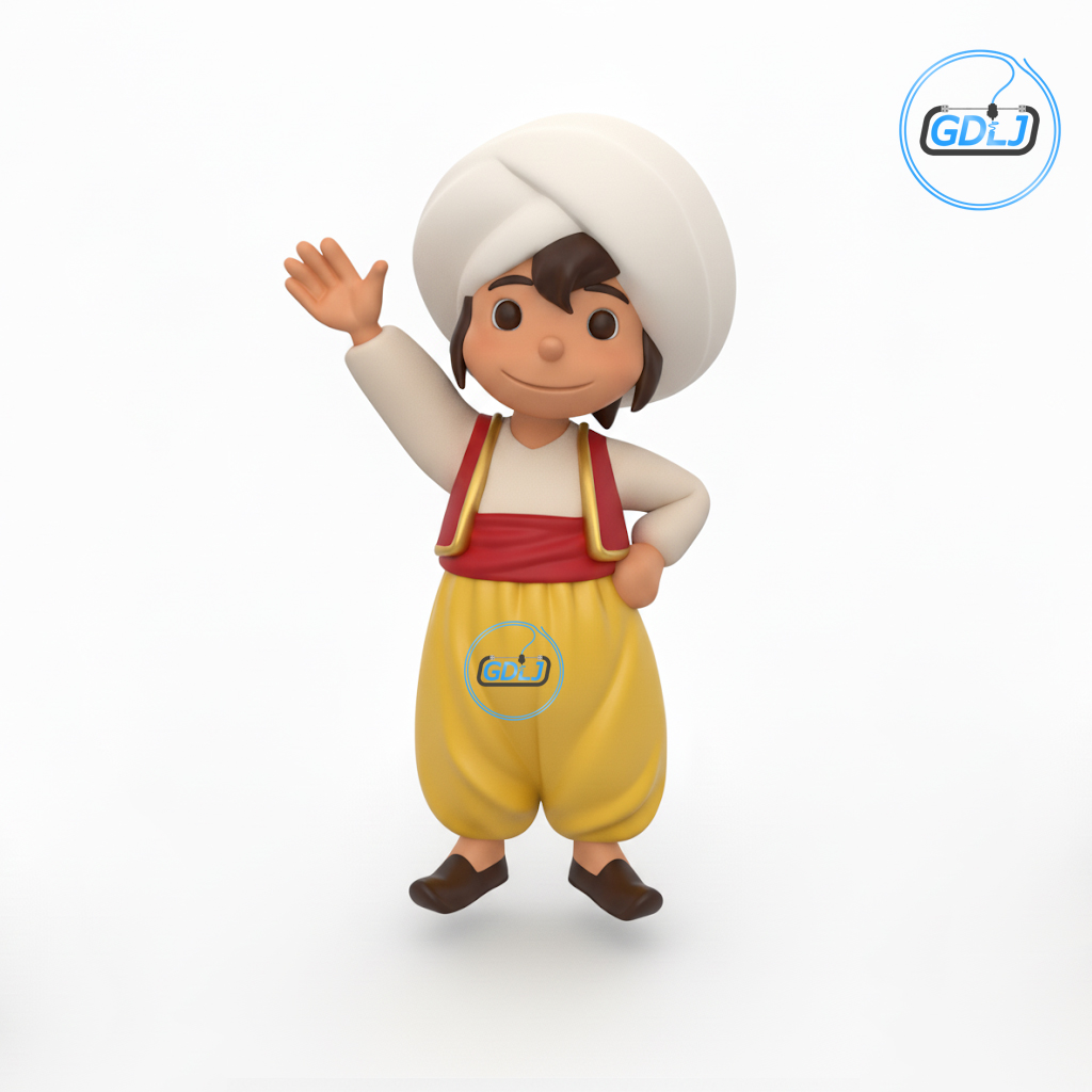 Sinbad 3D Printable Character Model - Image 3