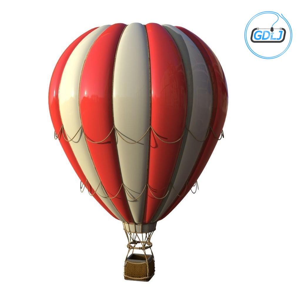 Hot Air Balloon – 3D Model - Image 3