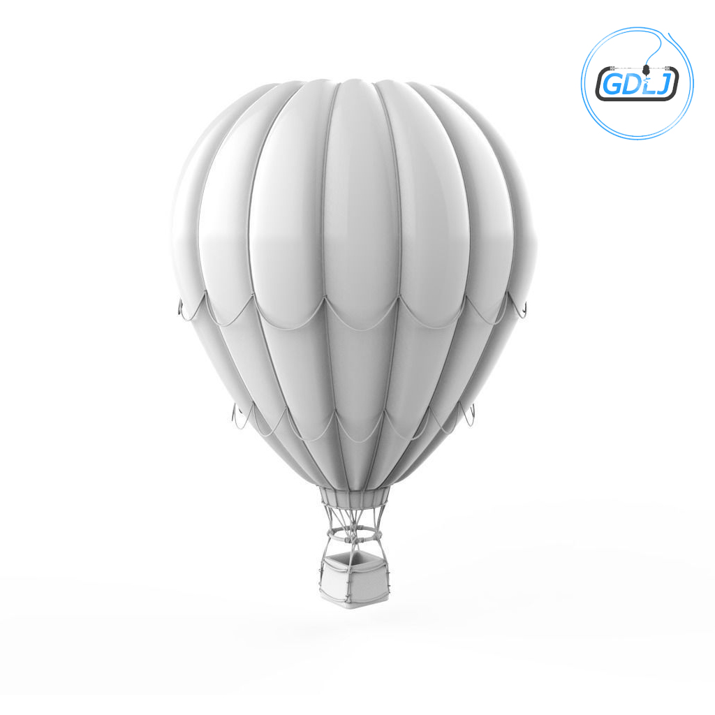 Hot Air Balloon – 3D Model - Image 4