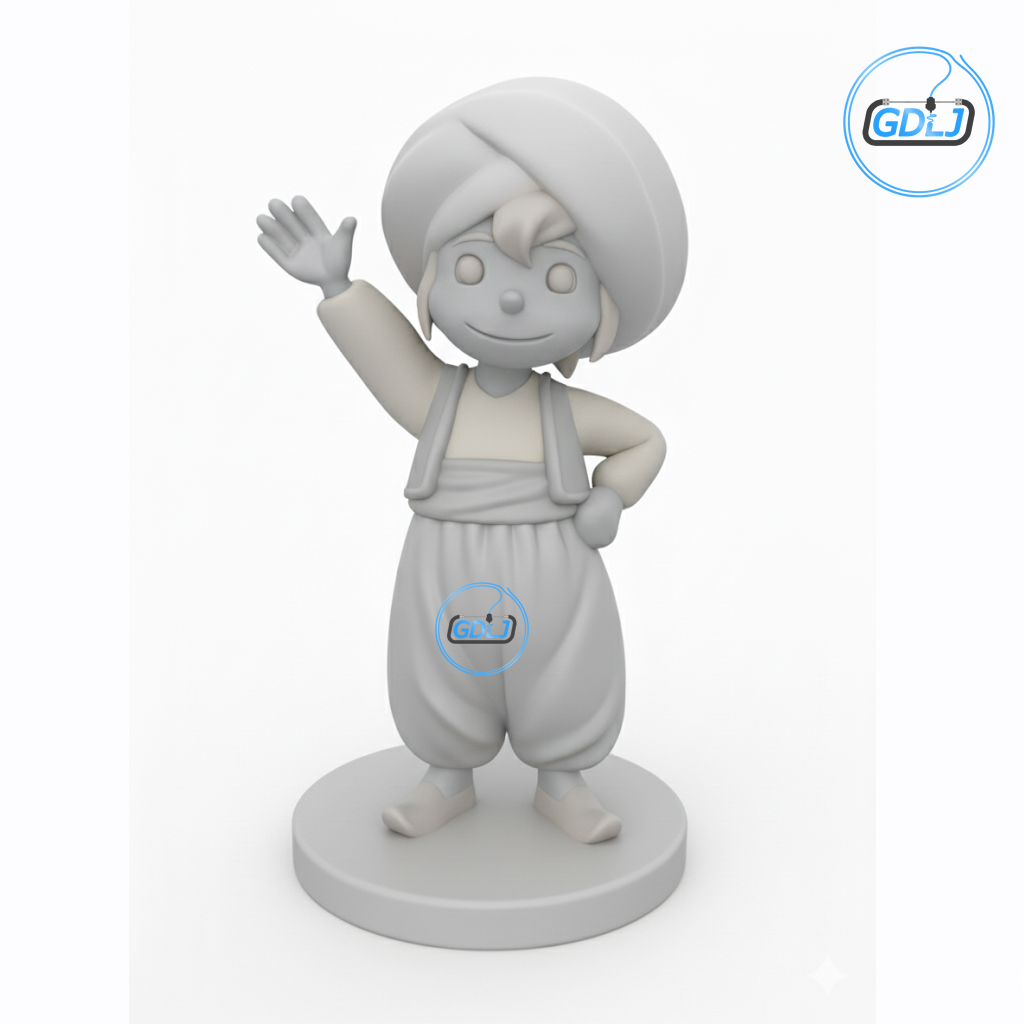 Sinbad 3D Printable Character Model - Image 4