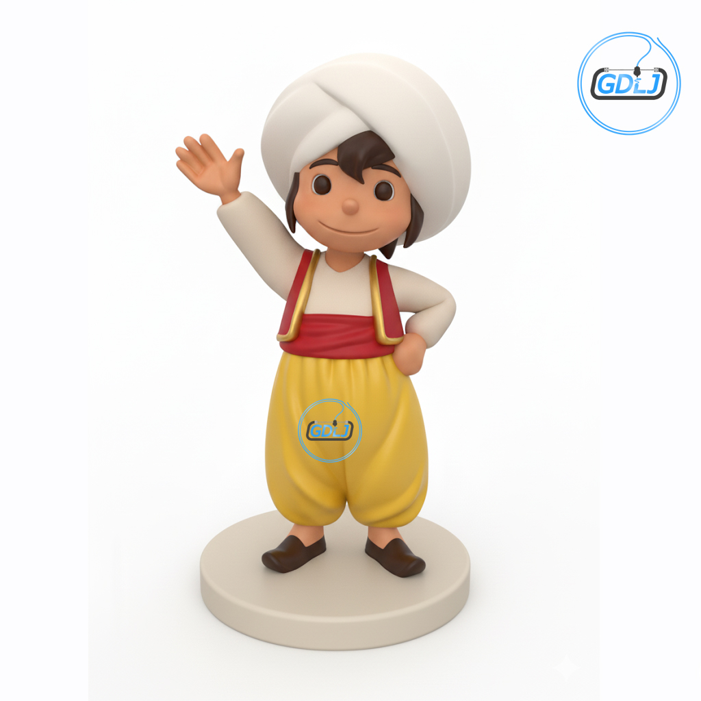 Sinbad 3D Printable Character Model