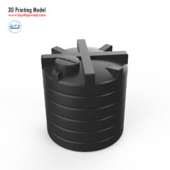 3D Water Storage Tank Model - Printable
