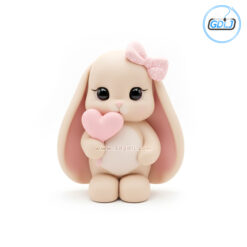 Cute bunny 3D printable model