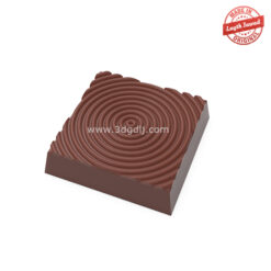 Spiral Circle Chocolate Mold
