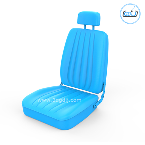 Vehicle seat 3D printing model - Image 4