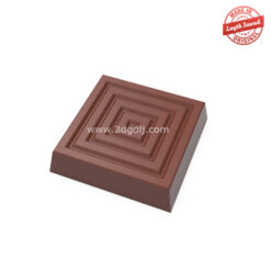 Geometric Square Chocolate Mold