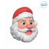 Santa Claus head 3D print model