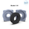 Truck Tire Mold – 1:14 Scale