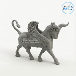 Alternative view of Lamassu 3D Model
