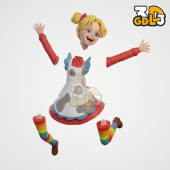 Alternative view of Sandy Bell 3D model