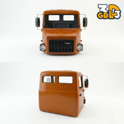 Alternative view of 3D printed truck cabin model