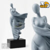 Angel Dancer Sculpture 3D Model | Ready for 3D printing