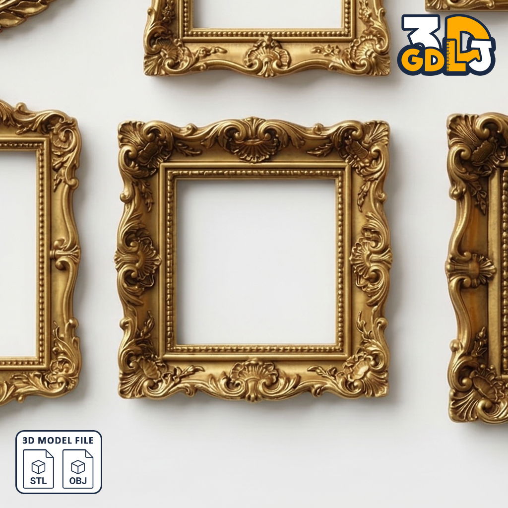 Classic Frames 3D Models - Image 2