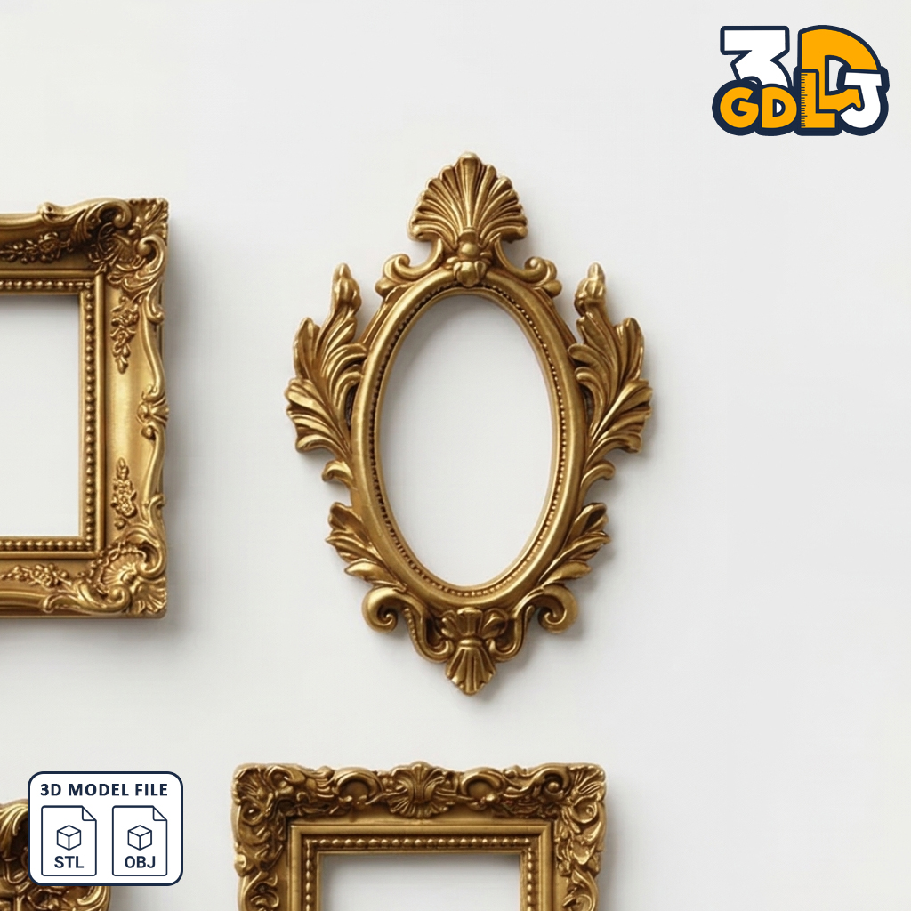 Classic Frames 3D Models - Image 7