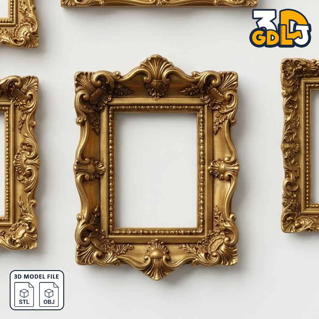 Classic Frames 3D Models - Image 4