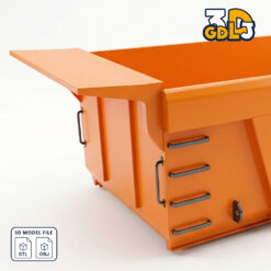 Alternative view of RC Truck Dumper 3D Model