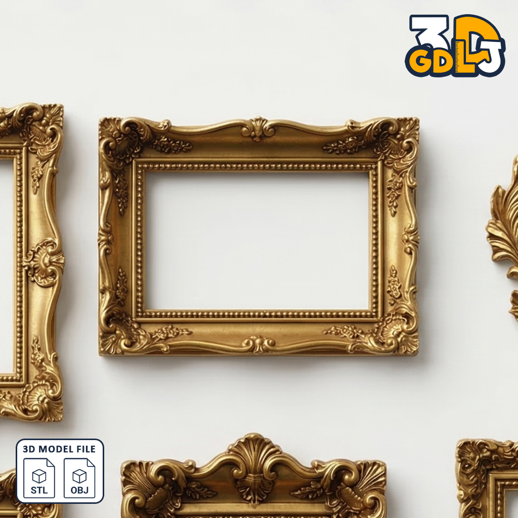Classic Frames 3D Models - Image 8