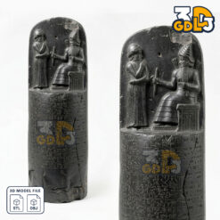 Hammurabi Stele 3D Model