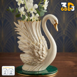 Alternative view of swan Vase 3d model