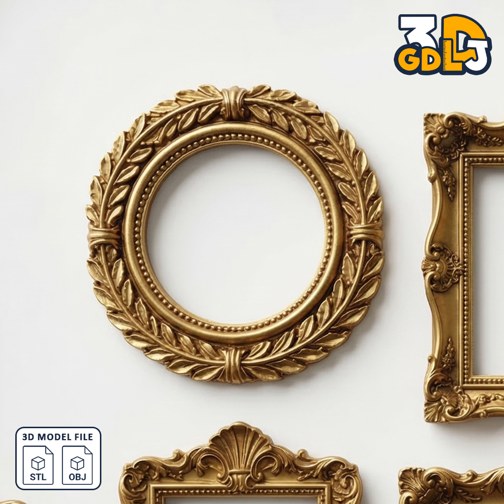 Classic Frames 3D Models - Image 10