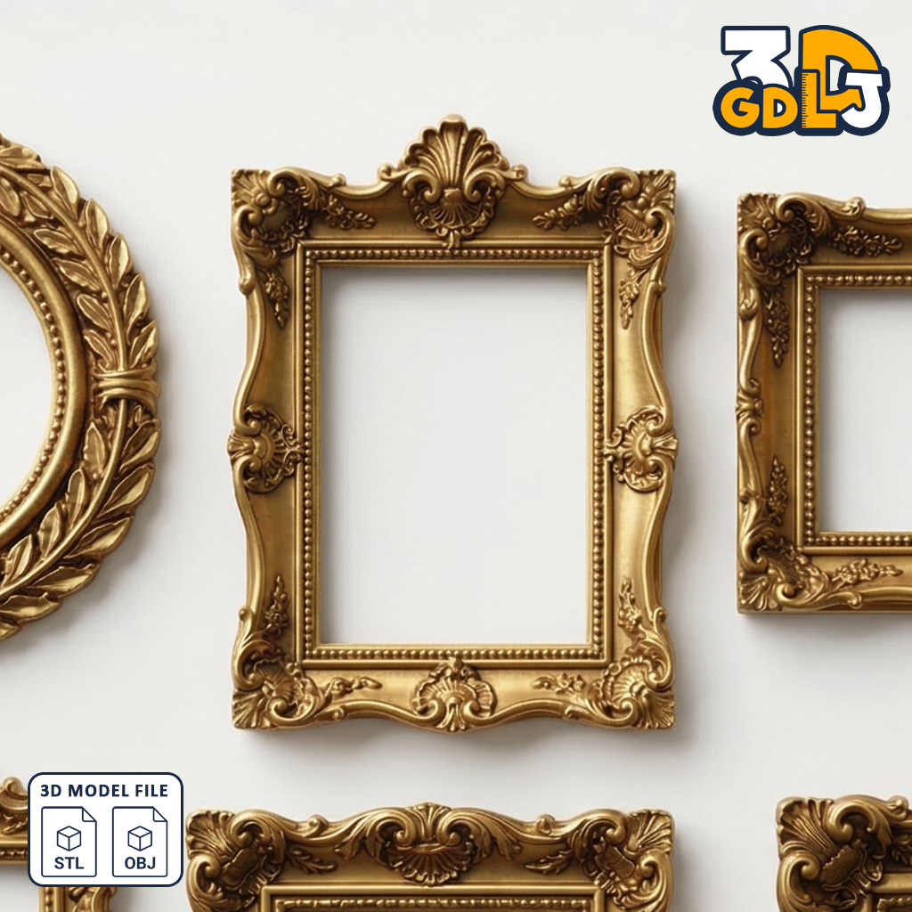 Classic Frames 3D Models - Image 9