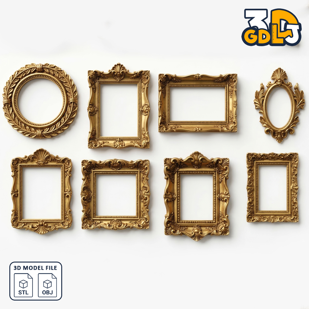 Classic Frame 3D Models