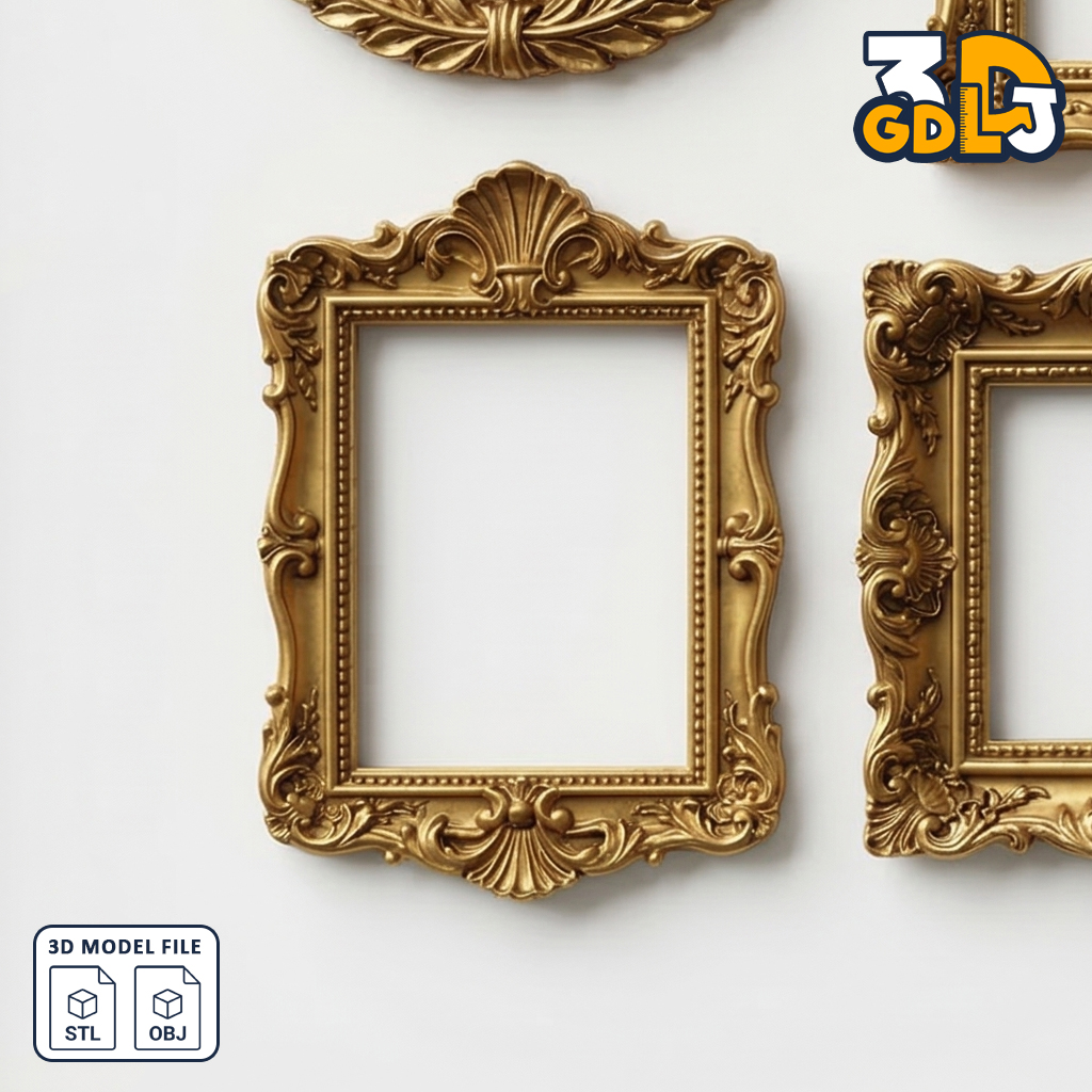 Classic Frames 3D Models - Image 6