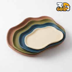 Alternative view of Cloud Platter 3D Pirnt model
