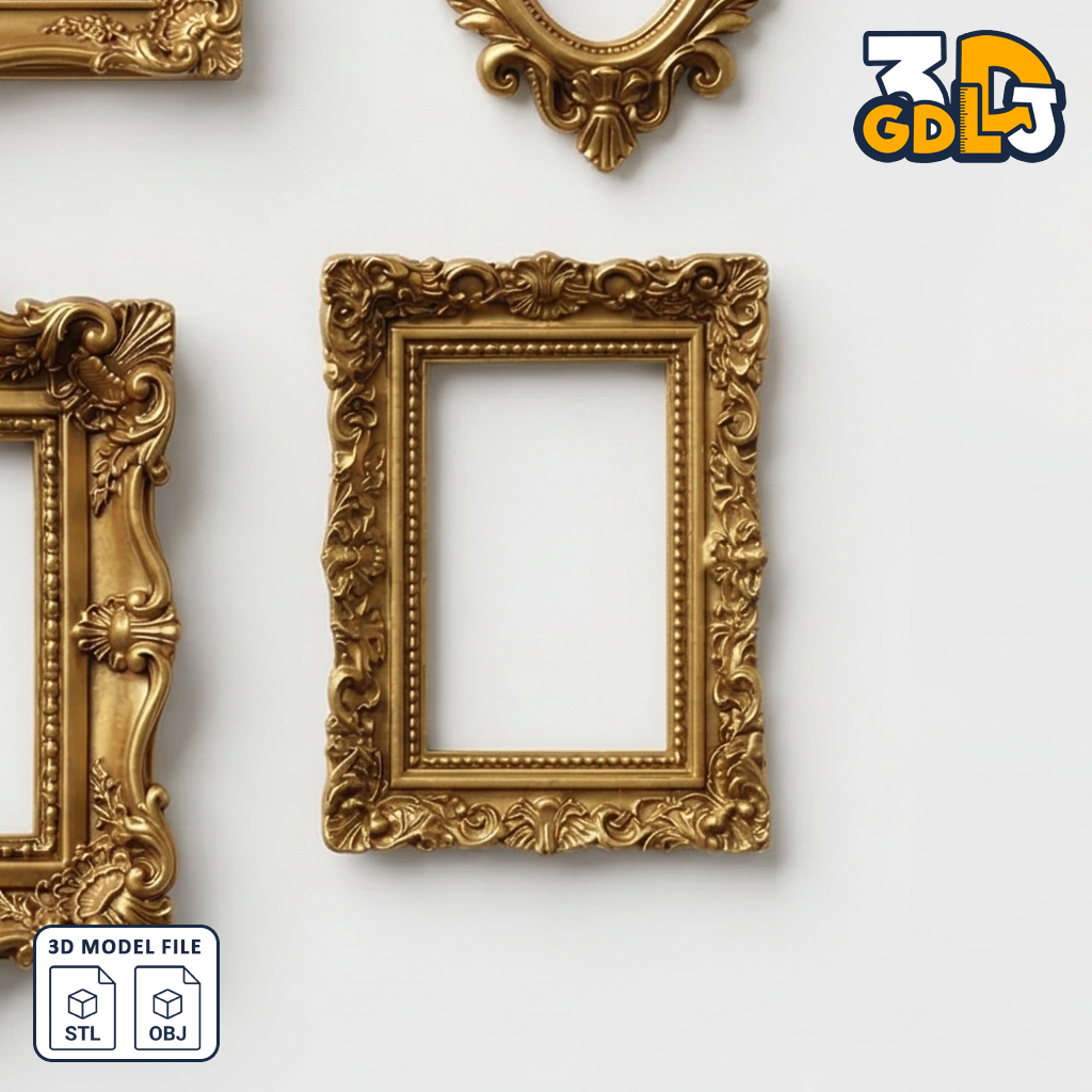 Classic Frames 3D Models - Image 5