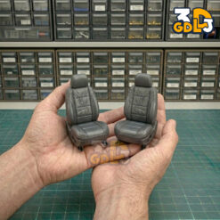 Realistic Car Seat 3D Scale Print Model - STL for Diorama - RC