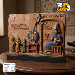 Babylonian Sun Tablet 3D Model