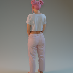 Luna Girl 3D Character