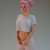 Luna Girl 3D Character