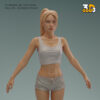 Anna Girl Character 4K – OBJ STL BLEND