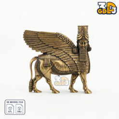 Lamassu statue 3D Model