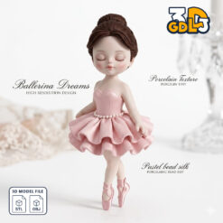 Young Ballerina 3D Print model