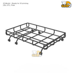 Roof Rack 3D Model for Defender STL File - Image 5