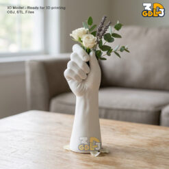 Hand Vase Home Decor – 3D Print STL Model