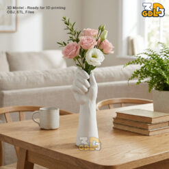 Hand Vase Home Decor – 3D Print STL Model - Image 4
