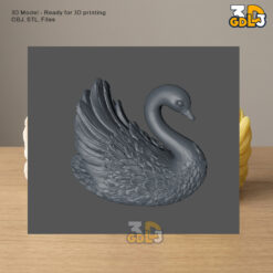 Swan 3D printing model - Image 4
